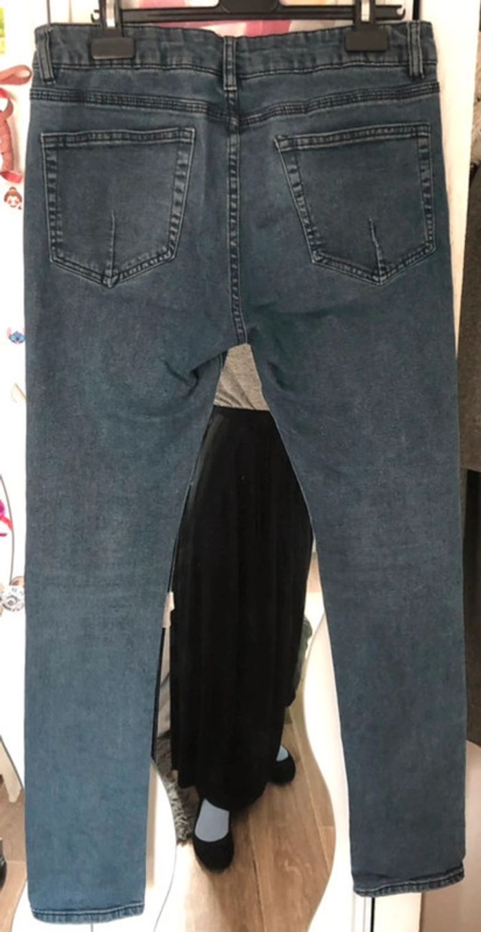 Jean skinny bleu ajustable Avant Première 16 ans - photo numéro 4