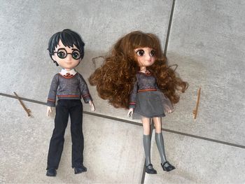 Poupée Harry et Hermione Wizarding
