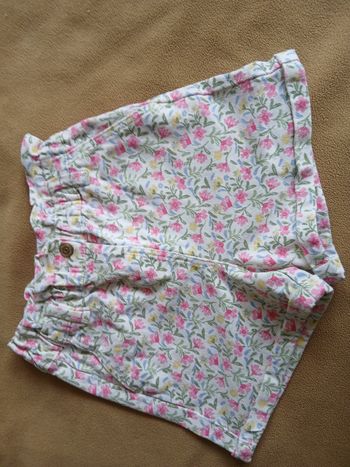 Short fleuri 7 ans 