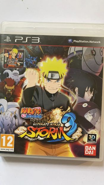 Naruto ultimate ninja storm 3 ps3
