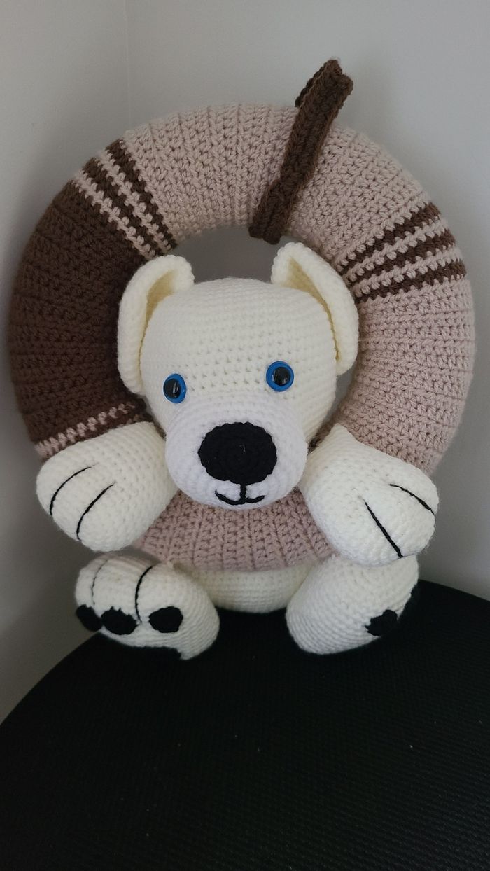 Anneau décoratif au crochet :