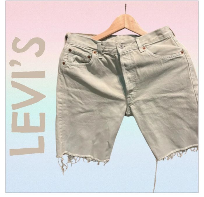 Short Levi’s 501 beige – Taille 30 – Iconique & indémodable