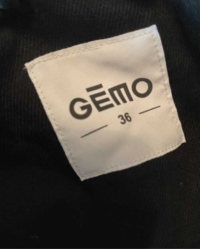 Veste noir, taille 36, Gemo - photo numéro 5