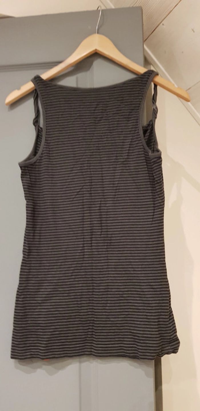 Débardeur rayé EDC - taille S - photo numéro 2