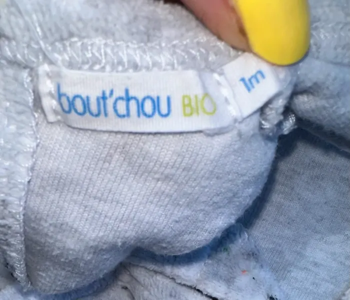 Pyjama velours 1 mois - photo numéro 3
