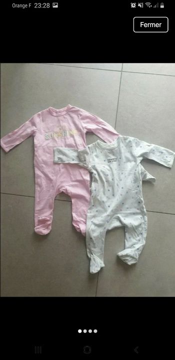 Pyjamas coton #6mois 