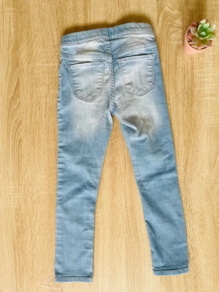 Jegging jean clair H&M 5-6 ans - photo numéro 2