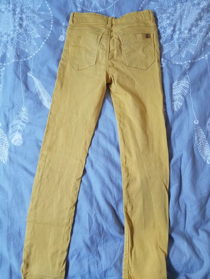 Pantalon Skinny jaune TAO 8 ans - photo numéro 2