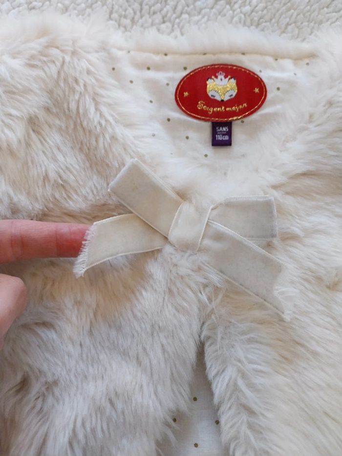 Gilet sans manches fausse fourrure - photo numéro 3