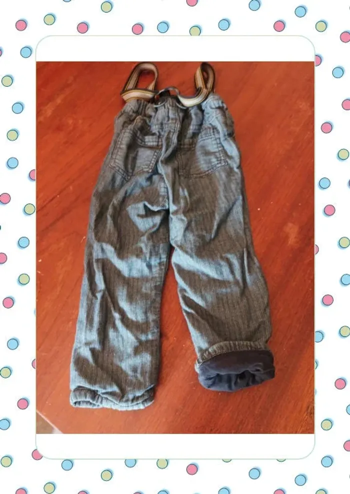 Pantalon souple avec bretelles - photo numéro 6