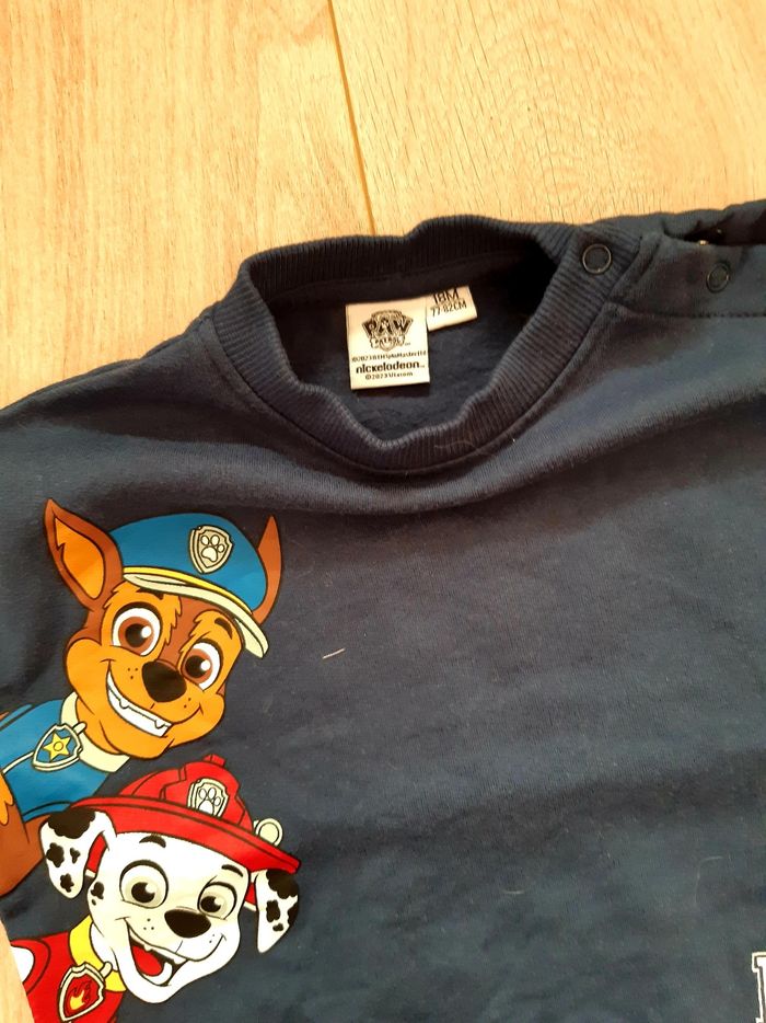 Sweat Pat'Patrouille 18 mois - photo numéro 2