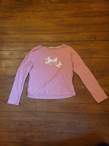 Tee-shirt manches longues 8ans fille