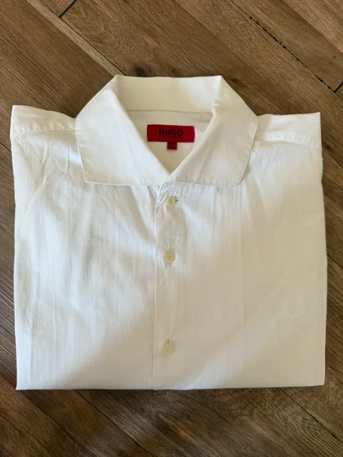 Chemise Hugo Boss blanche – Taille XL - photo numéro 3