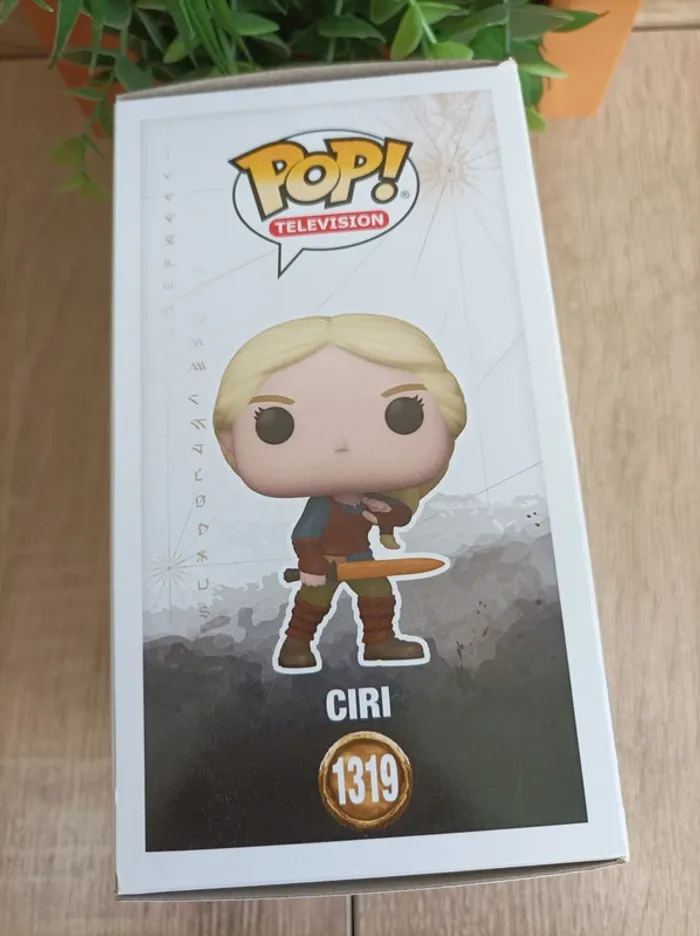 Figurine Ciri Funko Pop Television The Witcher - photo numéro 2