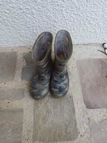 Paire de bottes de pluie