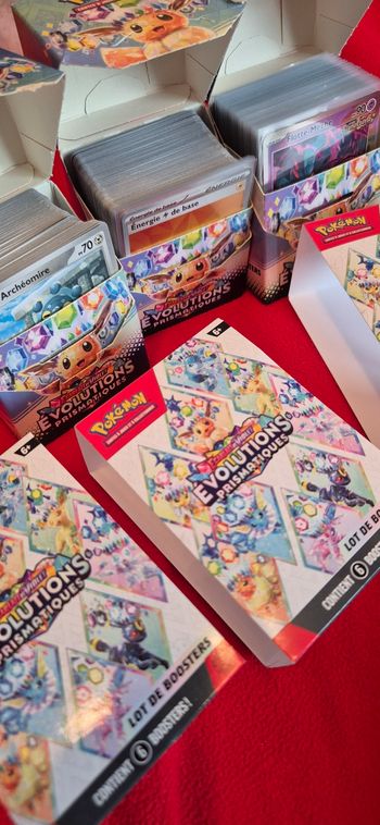 Pokémon évolutions prismatiques ev8.5 reverse holo 