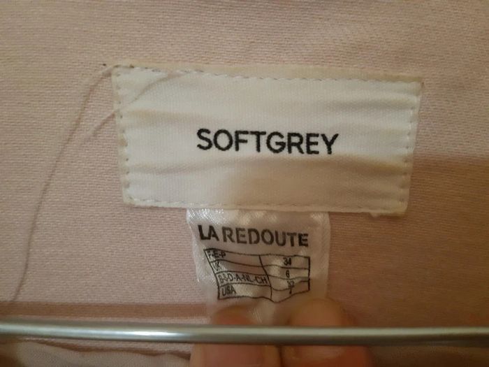 Veste rose poudré La Redoute - taille 34 - photo numéro 9