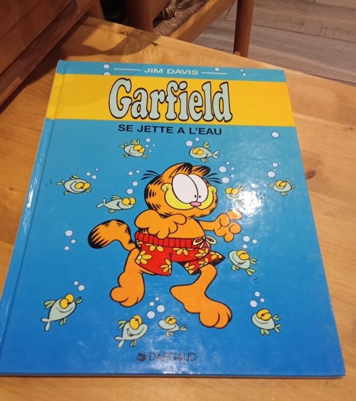 BD Garfield se jette à l'eau