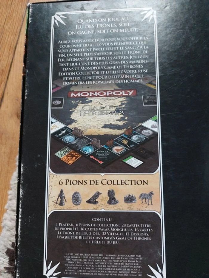 Monopoly game of trônes - photo numéro 9