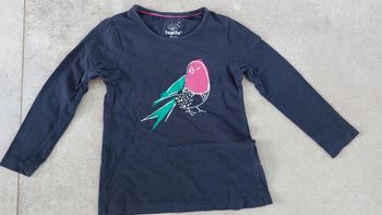 Tee-shirt manches longues fille lupilu 4 ans ou 98-104