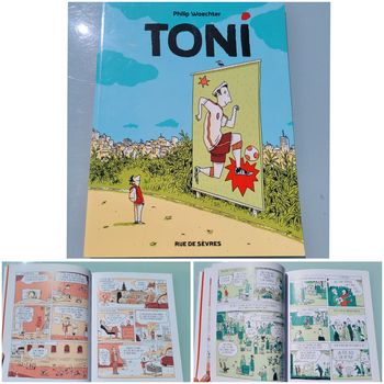 Livre couverture souple Rue de Sèvres : Toni