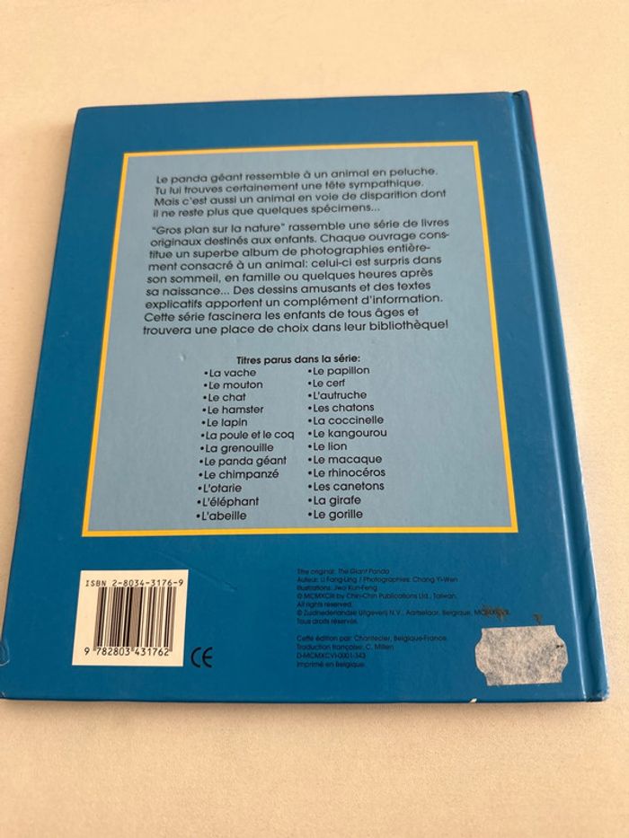 Le panda géant gros plan édition chantecler - photo numéro 3