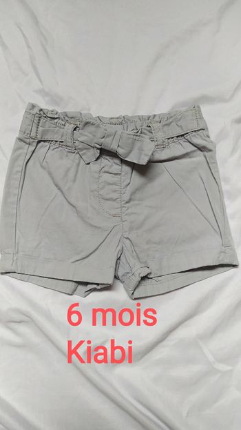 Short     Kiabi 6 mois