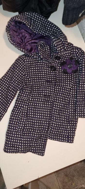 Veste fille chaudement