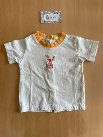 Tee shirt manches courtes 6 mois