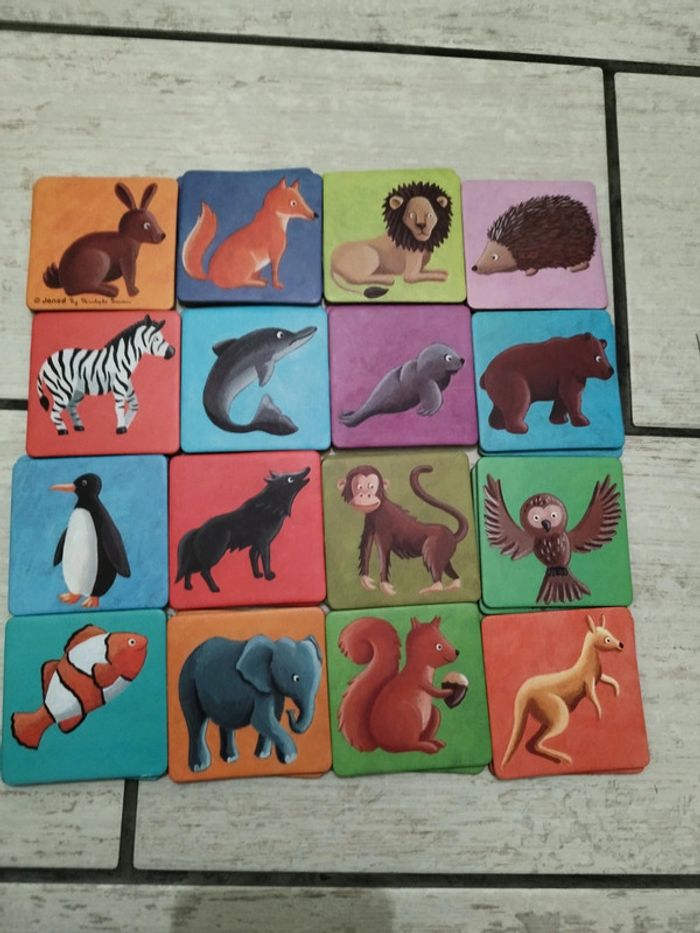 Memory animaux Janod