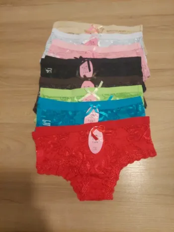 Lot de 5 shorty culotte femme taille XL style dentelle