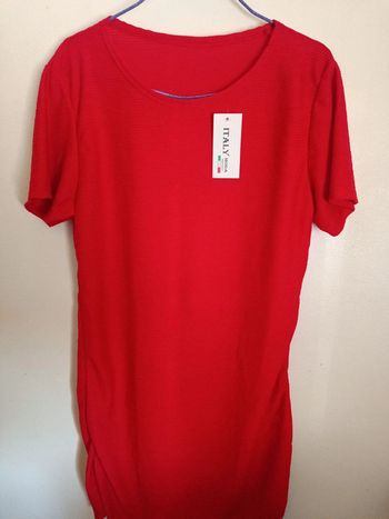 Robe basic rouge