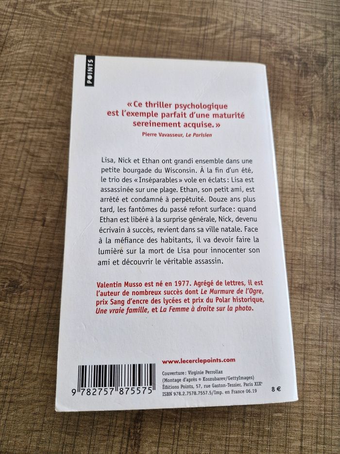 Livre Valentin Musso - photo numéro 2