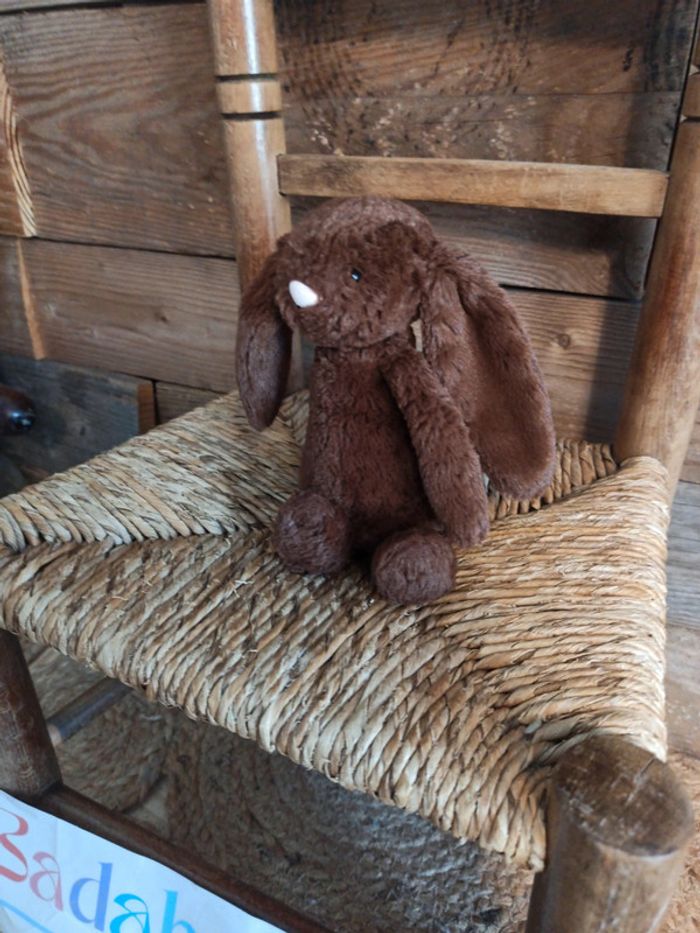 Peluche lapin jellycat marron small tbe - photo numéro 2