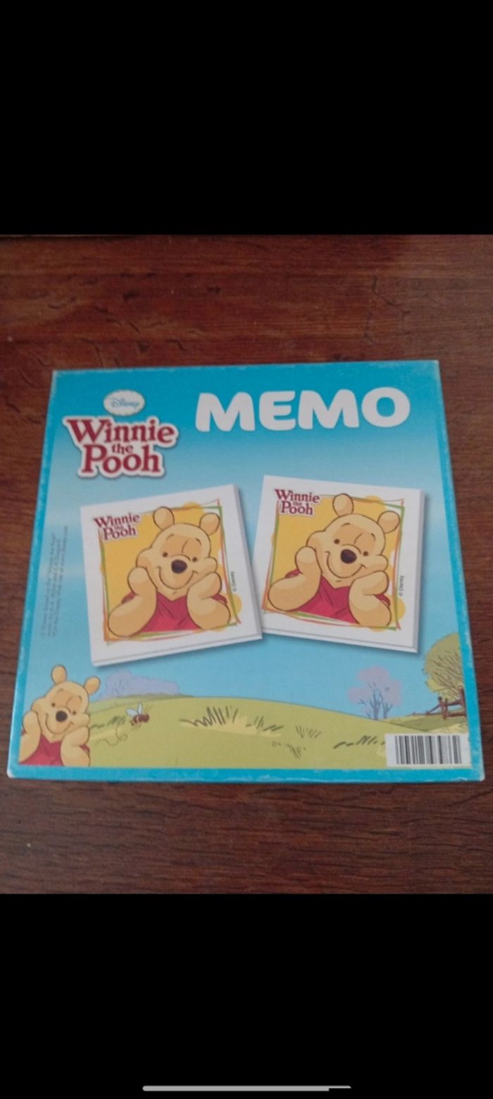 Jeu mémo Winnie l ourson