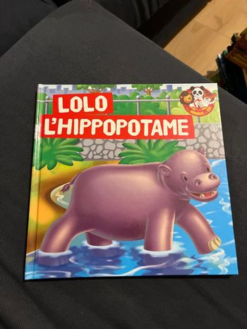 Livre sur les animaux altaya mes animaux du zoo lolo l’hippopotame