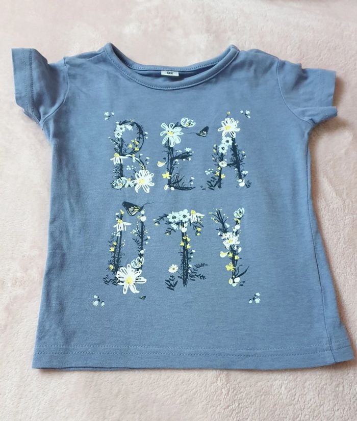 Tee-shirt "BEAUTY" 2 ans - photo numéro 2
