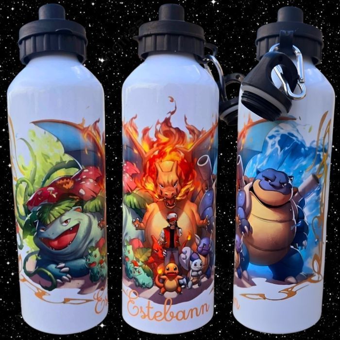 Gourde personnalisée 750ml pokemon