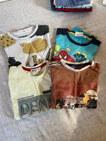 Lot t-shirts 3/4 ans