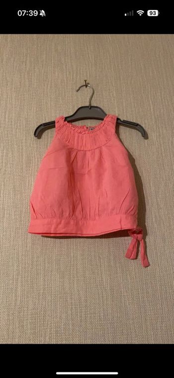 Débardeur rose Tape à l'œil Taille 2 ans