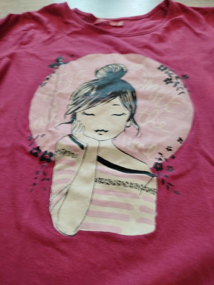 T-shirt manches longues tissaia 10 ans - photo numéro 3