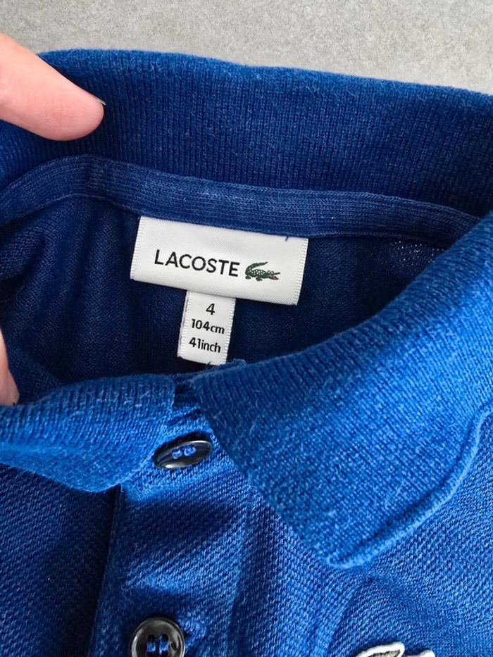 Polo lacoste - photo numéro 3