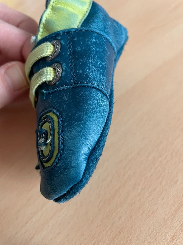 Chaussons Kickers cuir souple - photo numéro 8