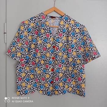 Blouse blazer à fleurs t42/44