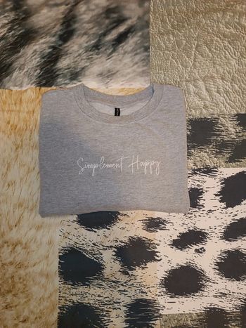 Sweat femme taille M TBE