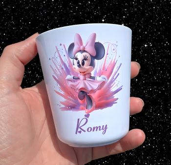 Verre incassable  personnalisé neuf minnie