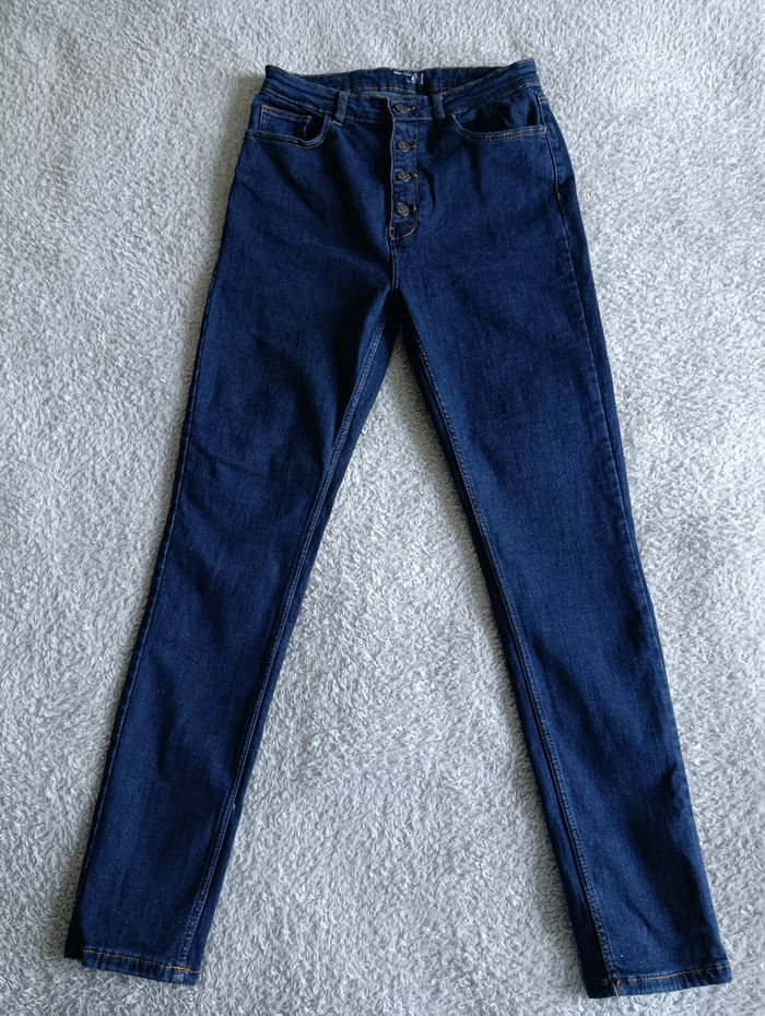 Jean femme Kiabi skinny high waist en taille 42 - photo numéro 2