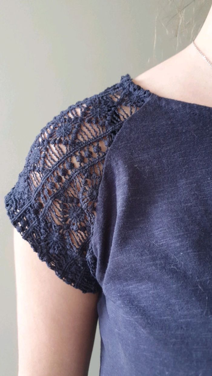 T shirt dentelle - photo numéro 2