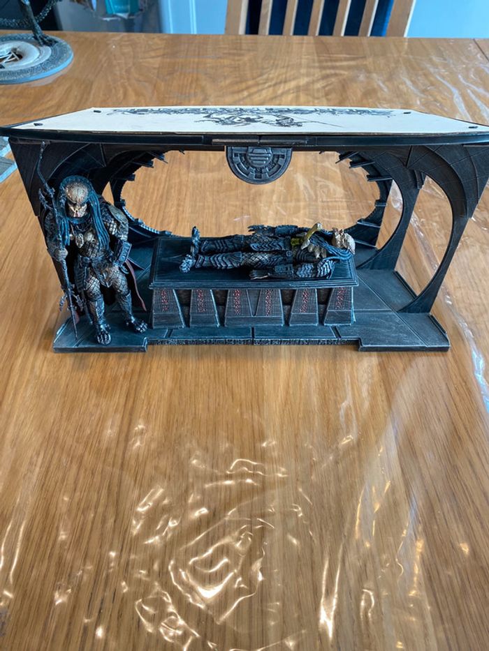 Figurine Alien Vs Predator AVP 2 - Birth of the hybrid Deluxe playset - McFarlane Toys 2005 vintage - photo numéro 2
