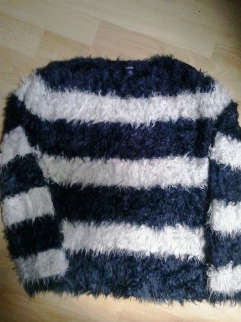 Pull rayures marines